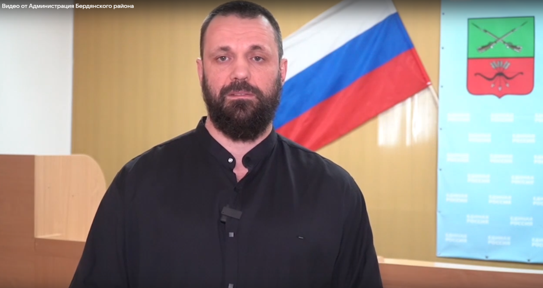 Глава Бердянского муниципального округа и Секретарь местного отделения партии &quot;Единая Россия&quot; Алексей Кичигин, призвал всех жителей прийти на избирательные участки и проголосовать ✅.