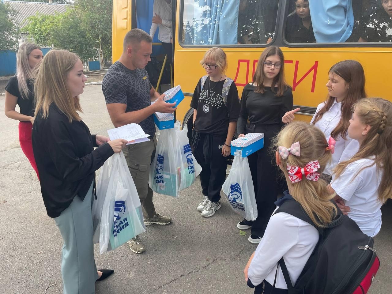 Поддержка детям в Андреевке.