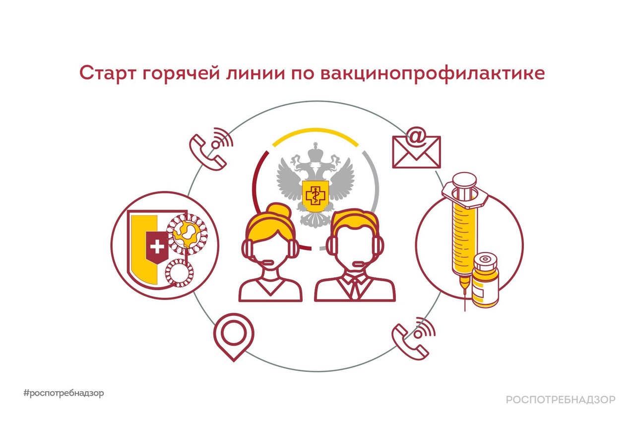 В Роспотребнадзоре открыли Всероссийскую «горячую линию» по вопросам вакцинопрофилактики.