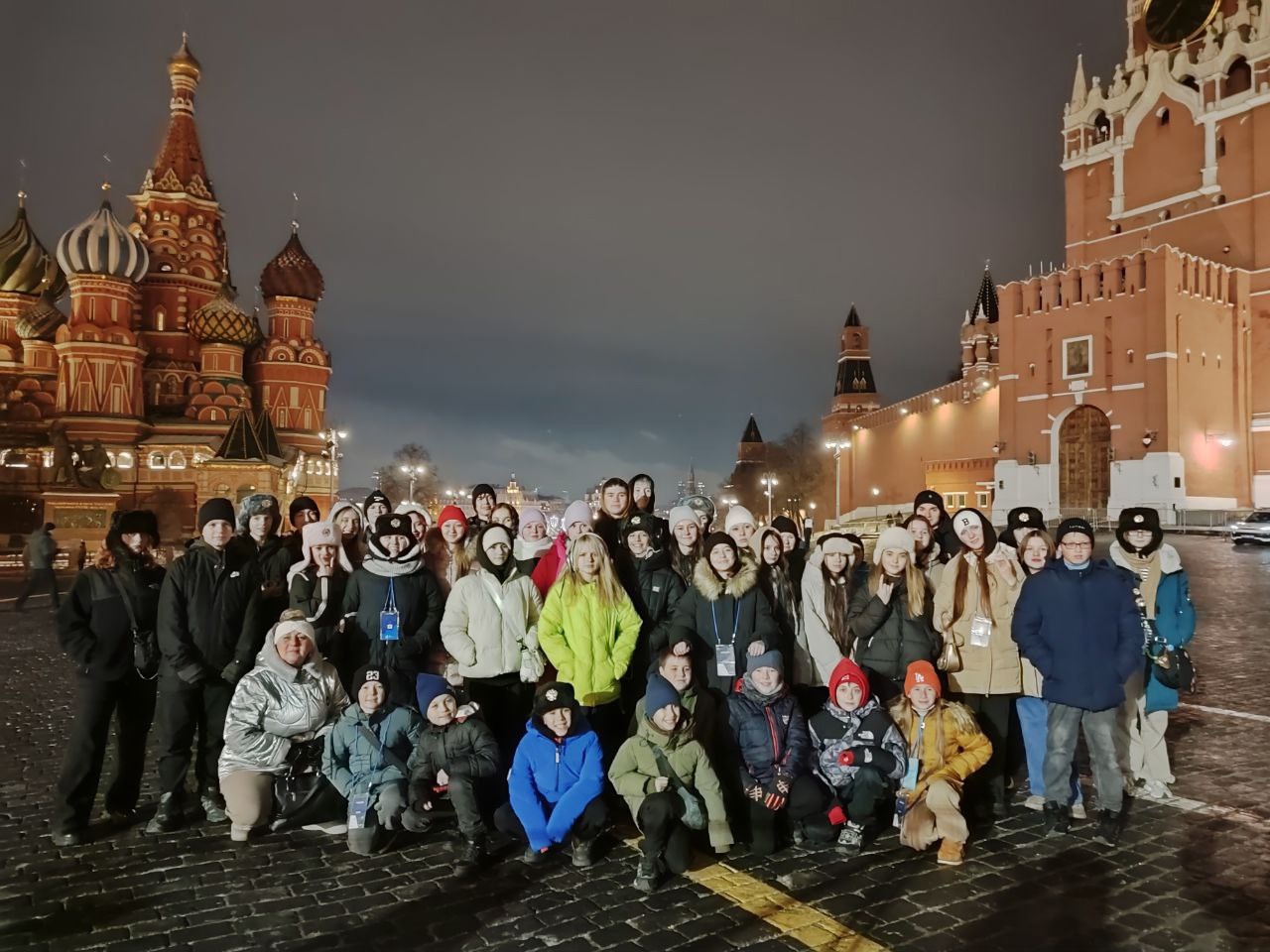 Школьники Бердянского района посетили столицу Российской федерации.
