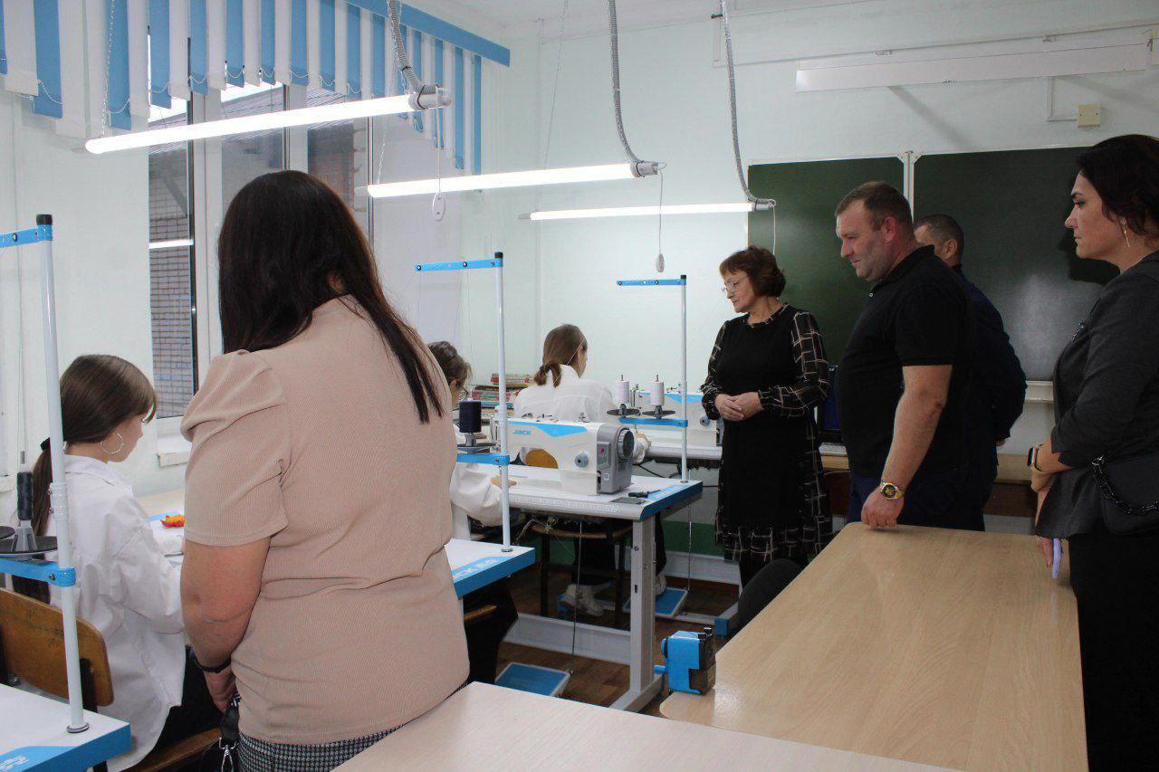 Делегация из Запорожской области посетила Ядринский округ.