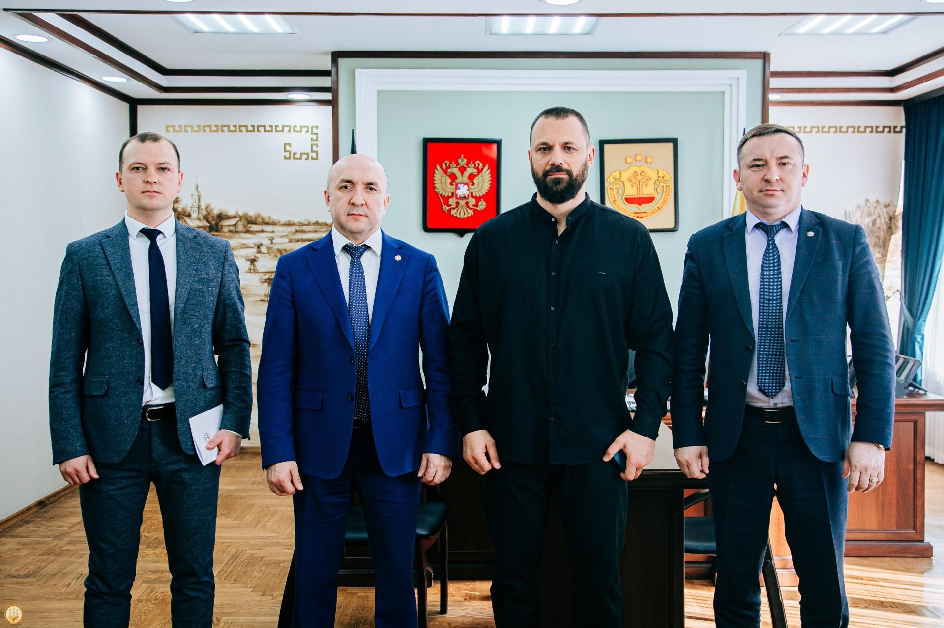Алексей Кичигин встретился с главой Минсельхоза Чувашии.