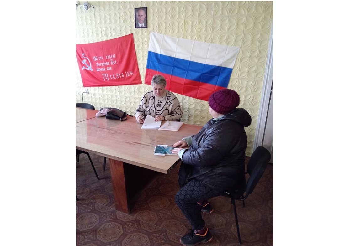 🔹Депутаты «Единой России» на регулярных приемах держат руку на пульсе проблем жителей Бердянского округа.