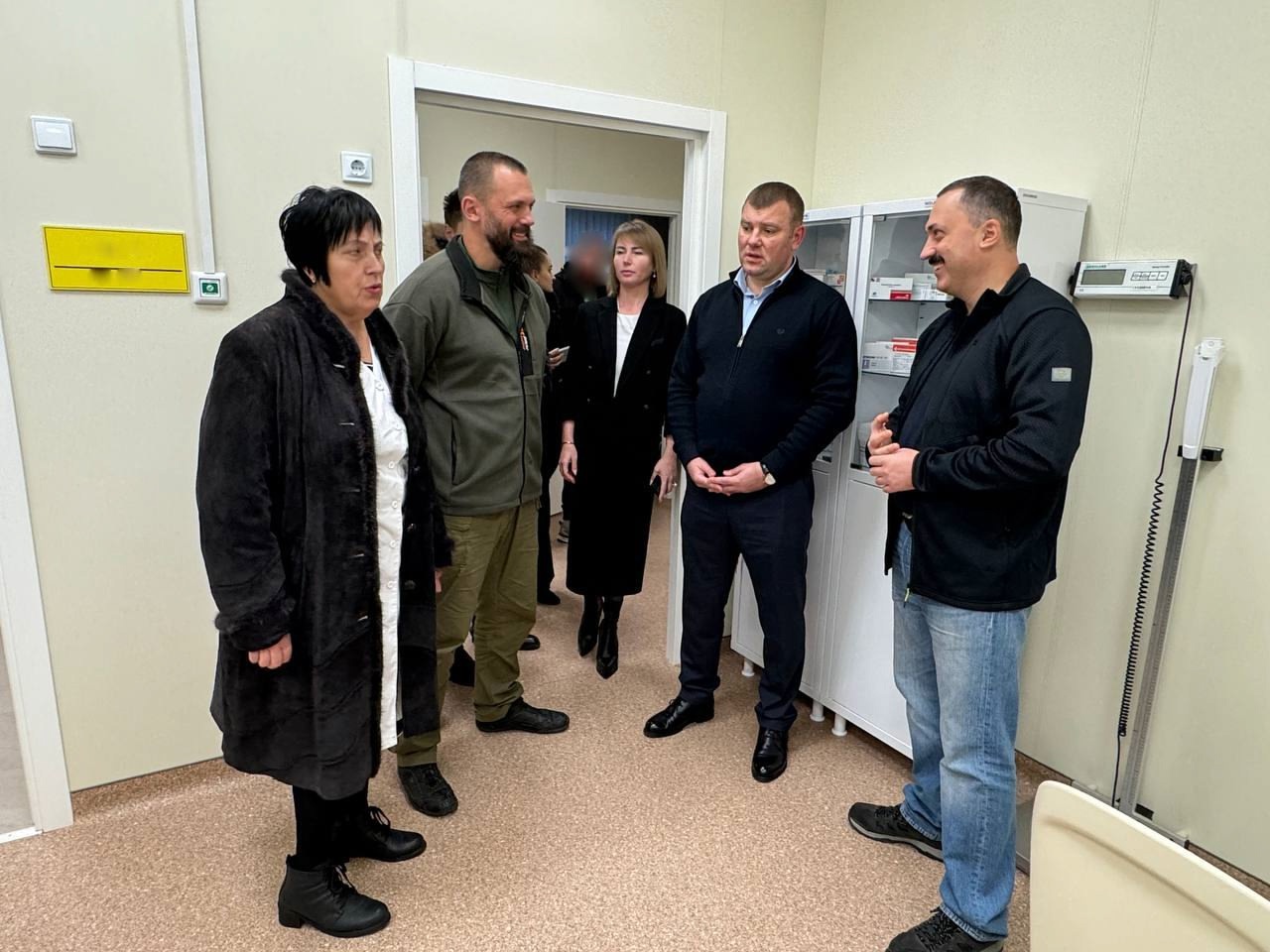 Открытие современной амбулатории в селе Осипенко.